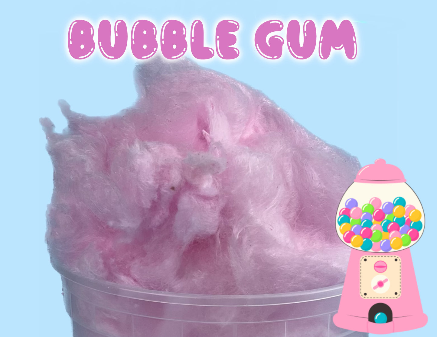 Bubble Gum GOURMET Cotton Candy
