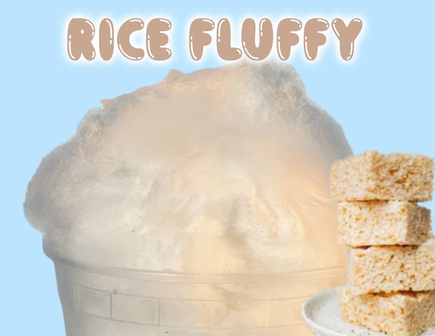 Rice Fluffy GOURMET Cotton Candy