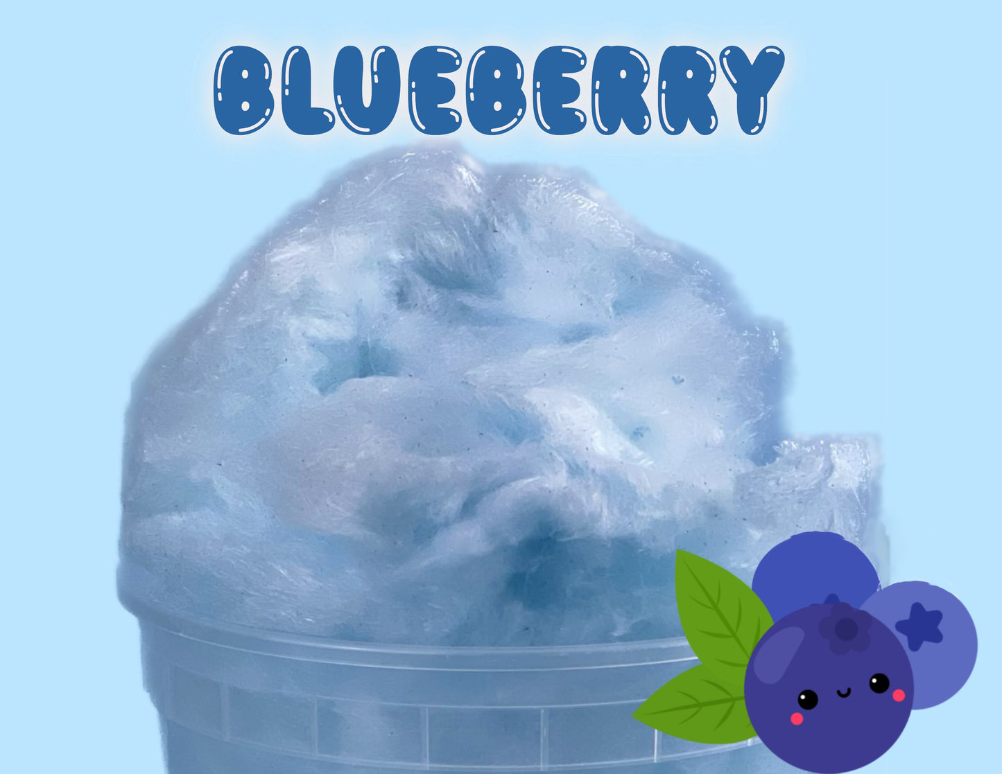 Blueberry GOURMET Cotton Candy