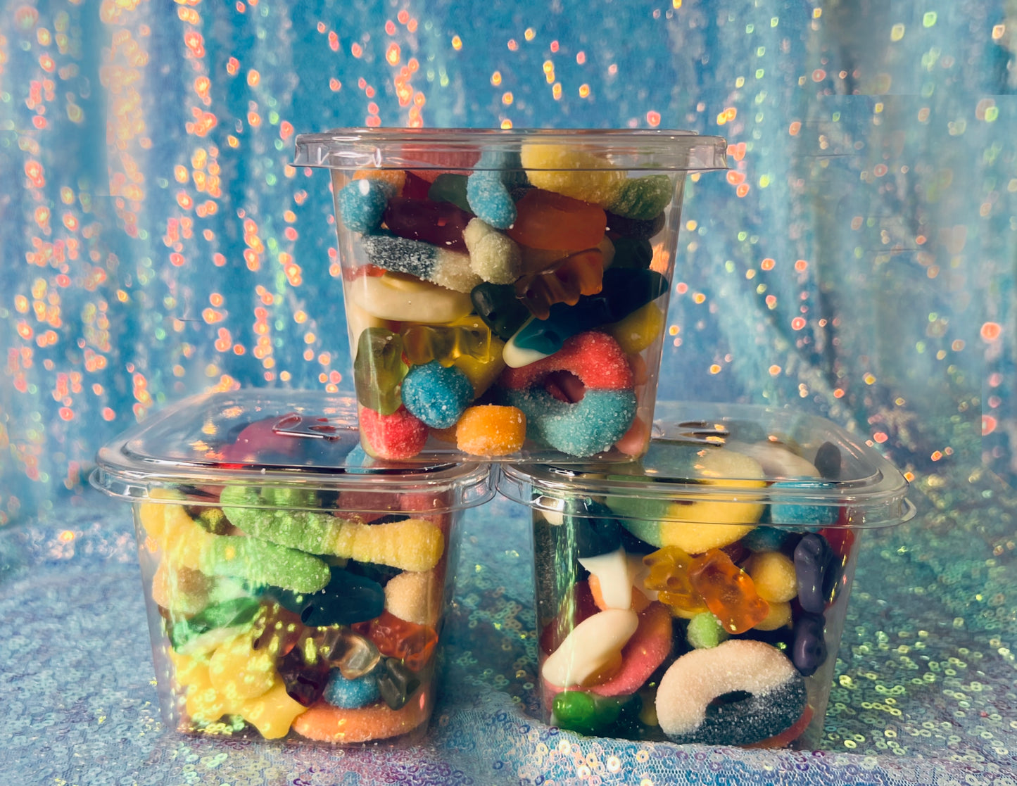 Funky Candy Cube - Sweet n ‘ Sour - 6 pack (280g)