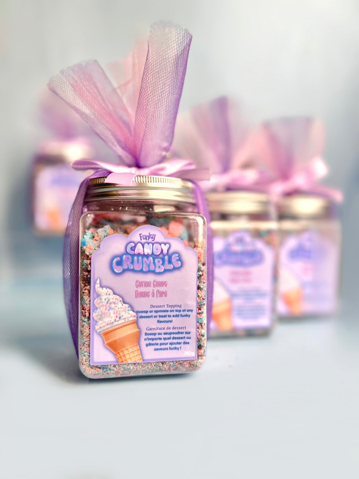 Funky Candy Crumble Dessert Topping- Cotton Candy flavour