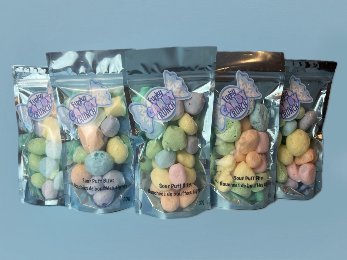 Freeze Dried Sour Puff Bites