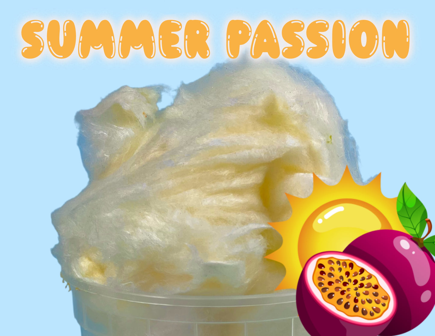 Summer Passion GOURMET Cotton Candy