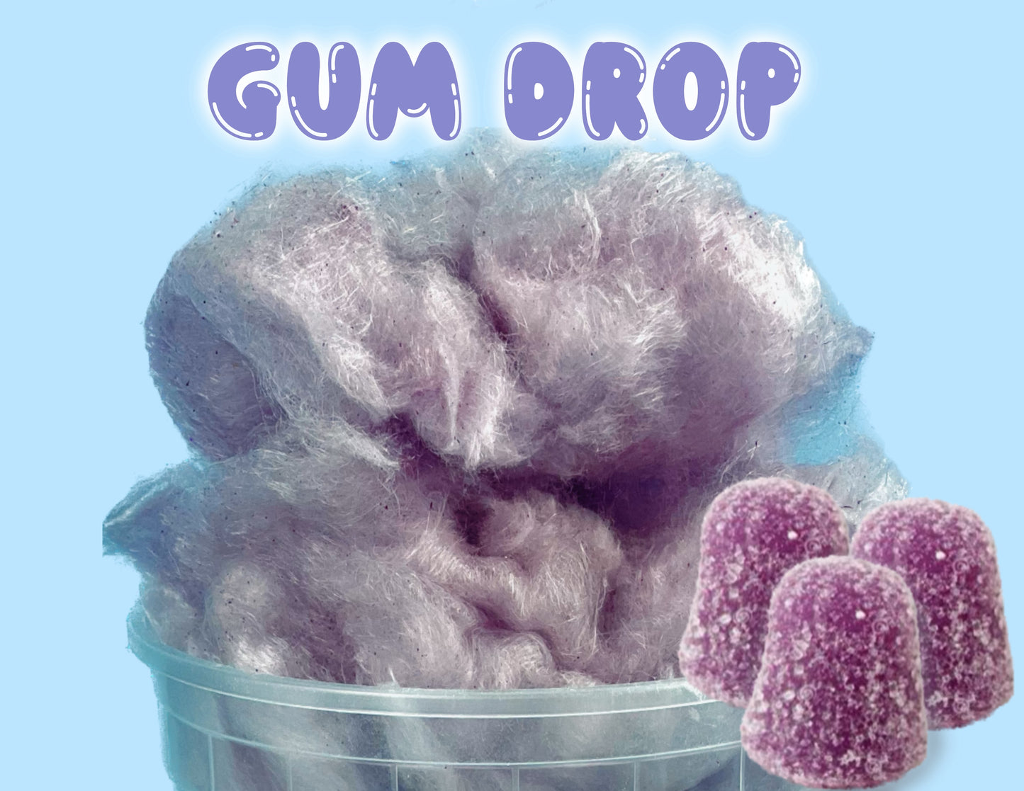 Gum Drop GOURMET Cotton Candy