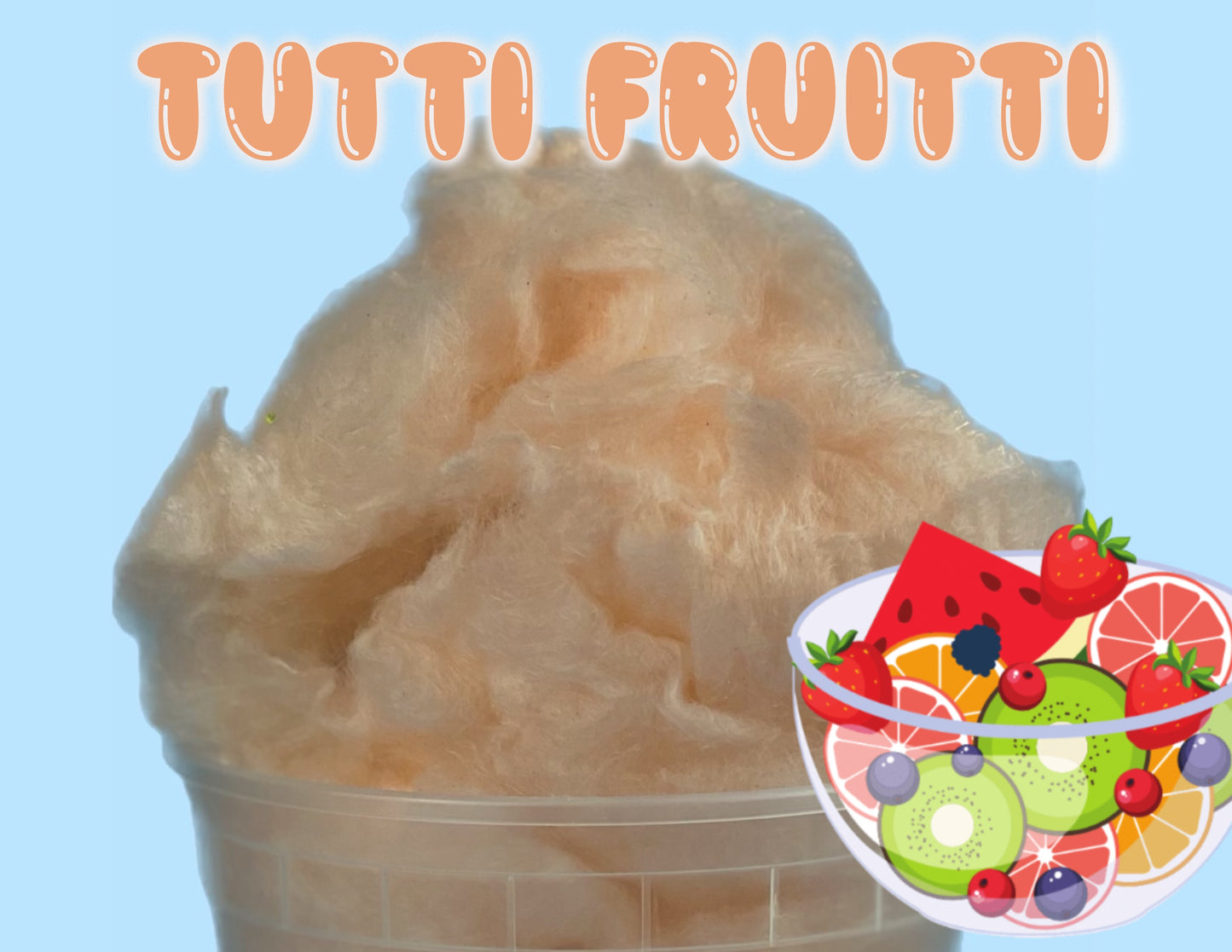 Tutti Fruitti GOURMET Cotton Candy