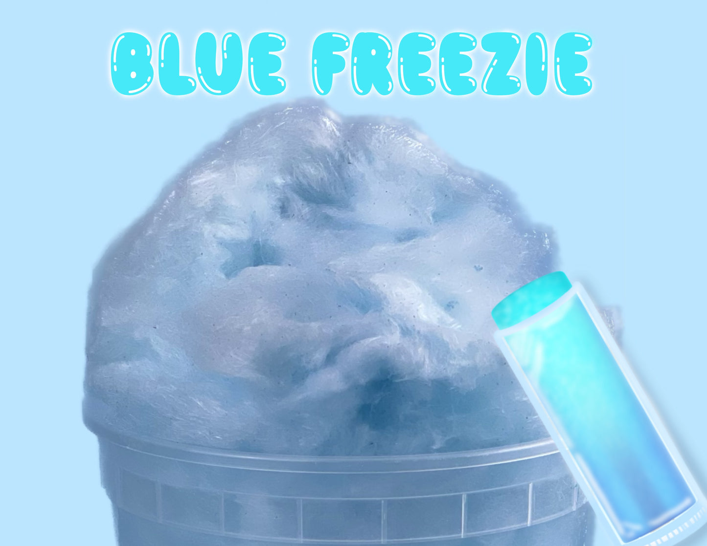 Blue Freezie GOURMET Cotton Candy