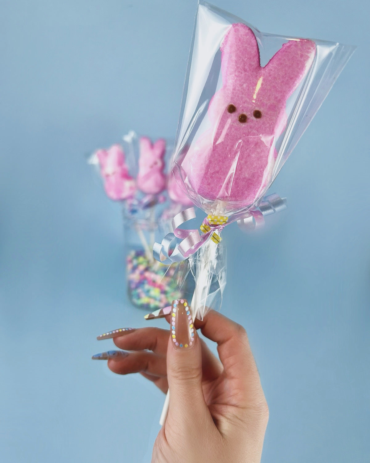 Freeze Dried Peep Pops - PInk