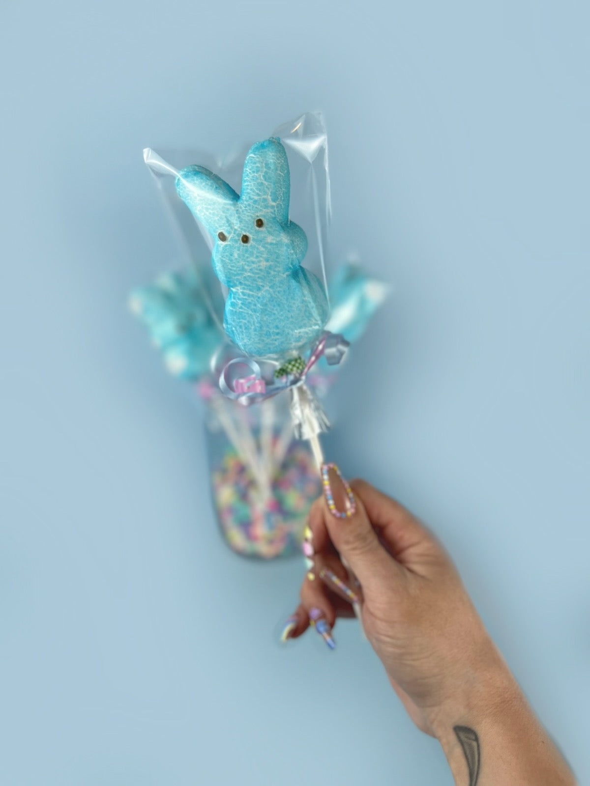 Freeze Dried Peep Pops - Blue