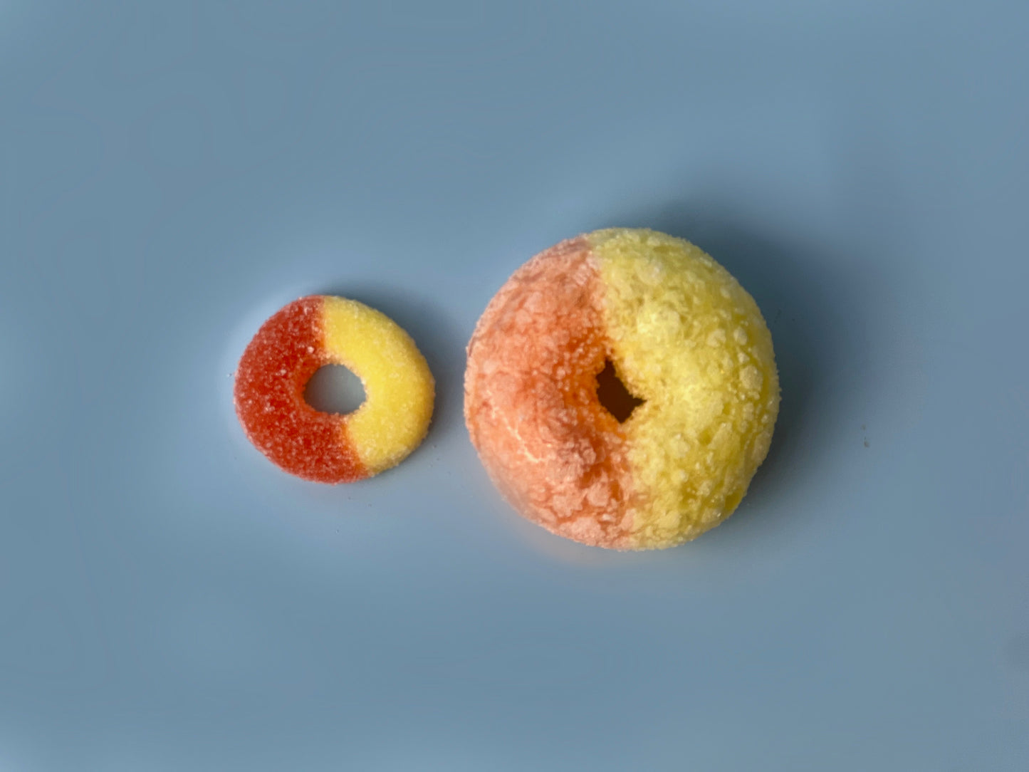 Freeze Dried Crunchy Peaches - Peach Rings 50g