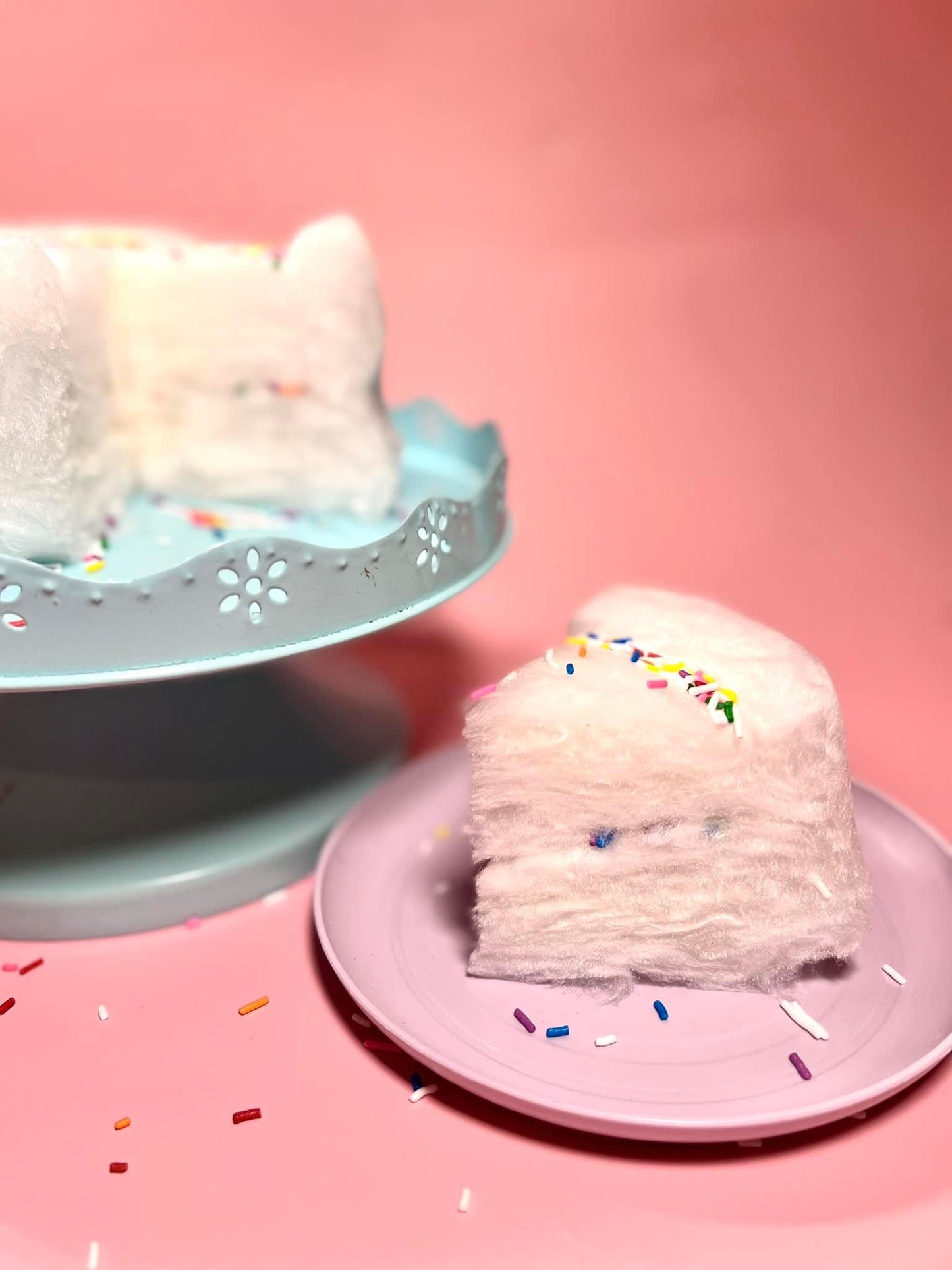 Classic Cotton Candy Cake 8"
