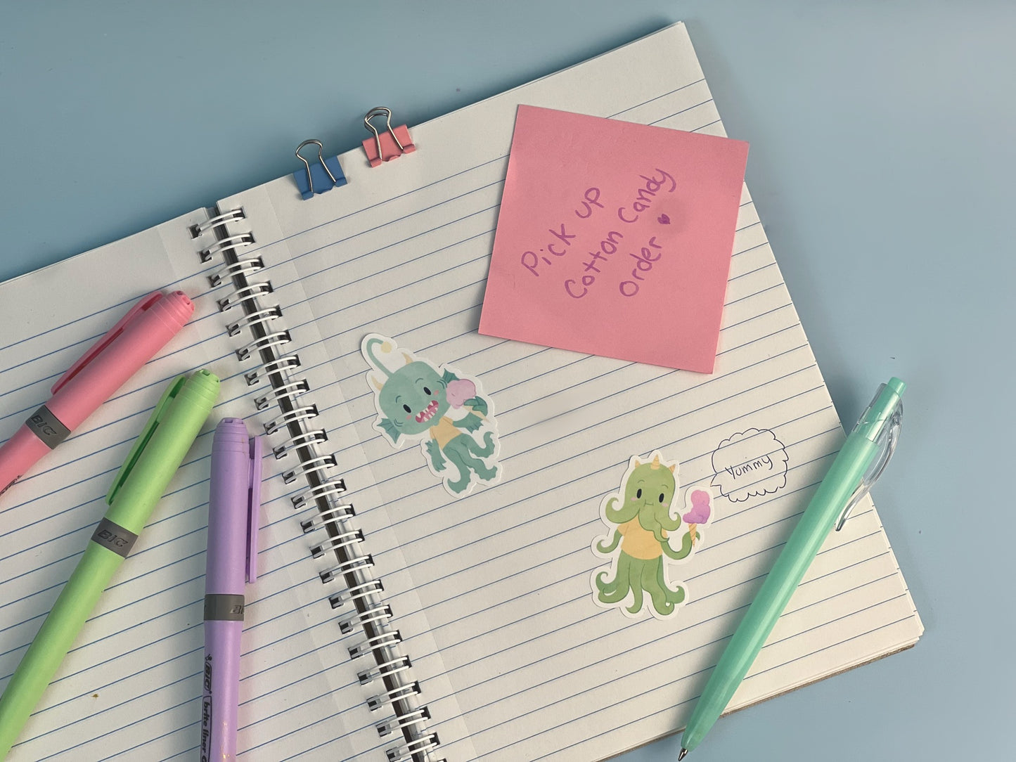 Funky Monsters 1 Sticker Sheet