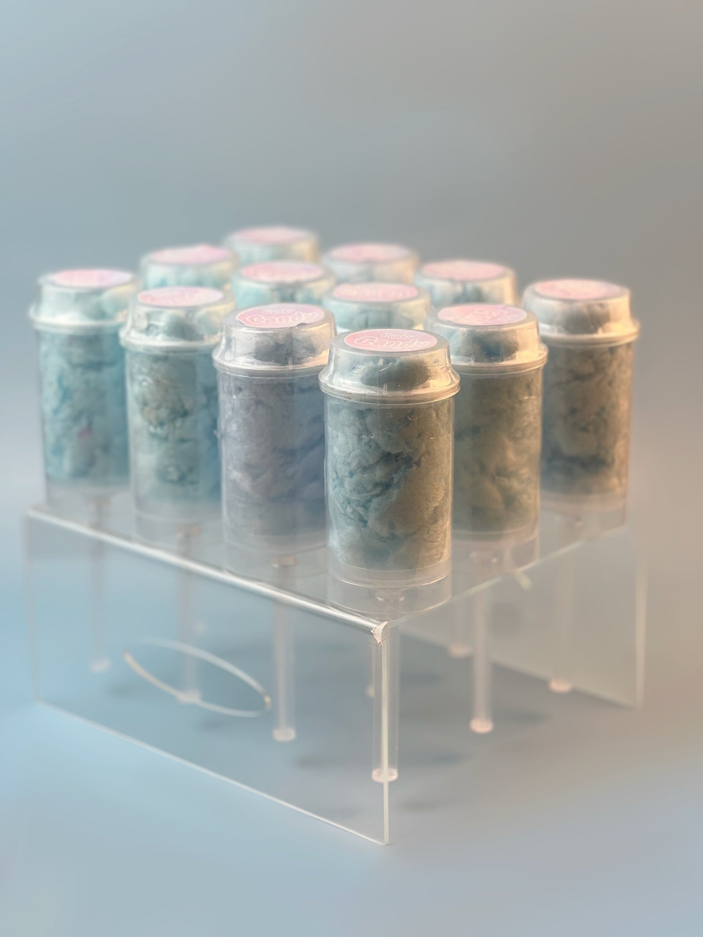 Classic Cotton Candy Pop 12 pack WITH STAND RENTAL