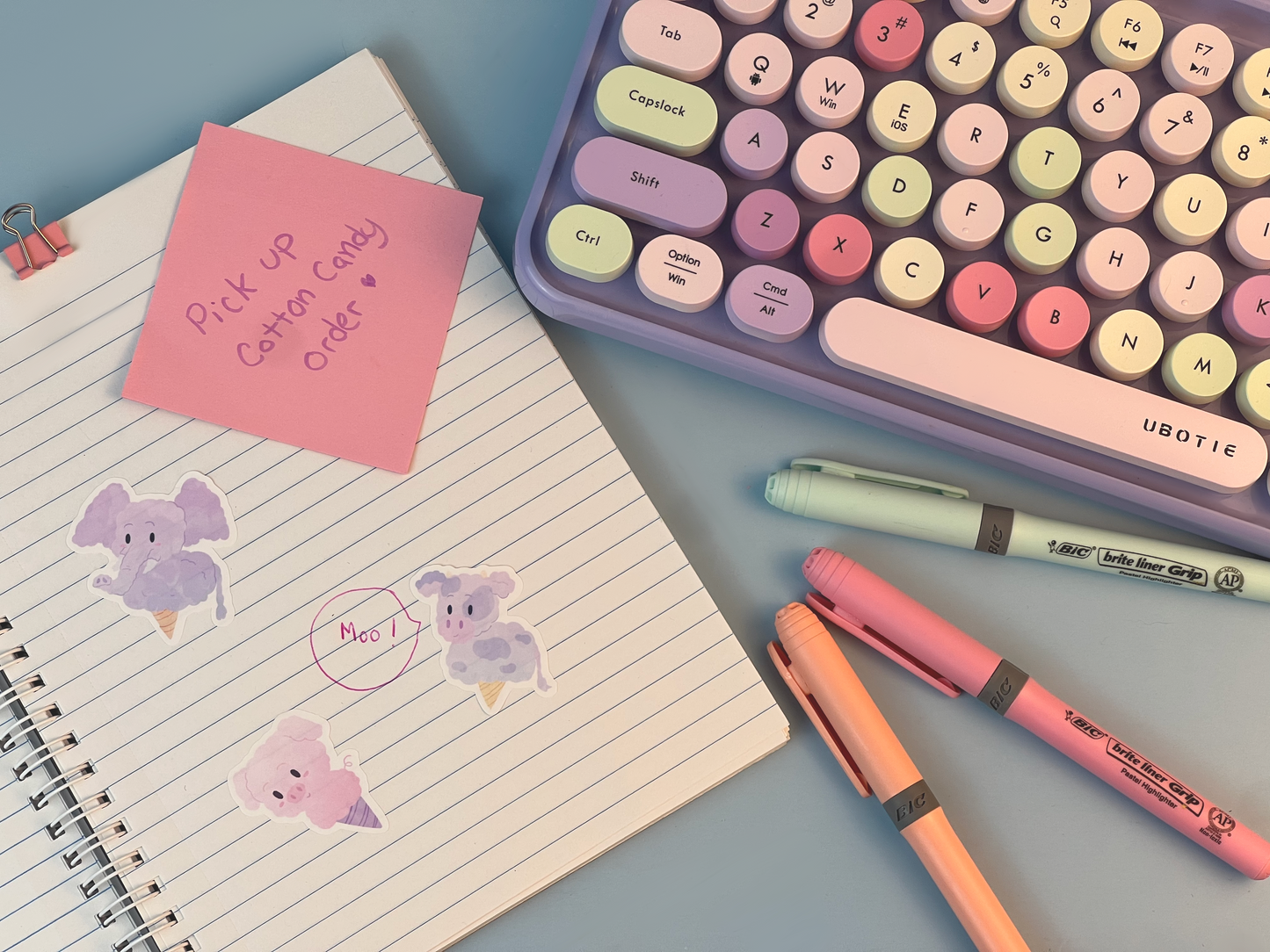 Fluffy Pets 2 Sticker Sheet