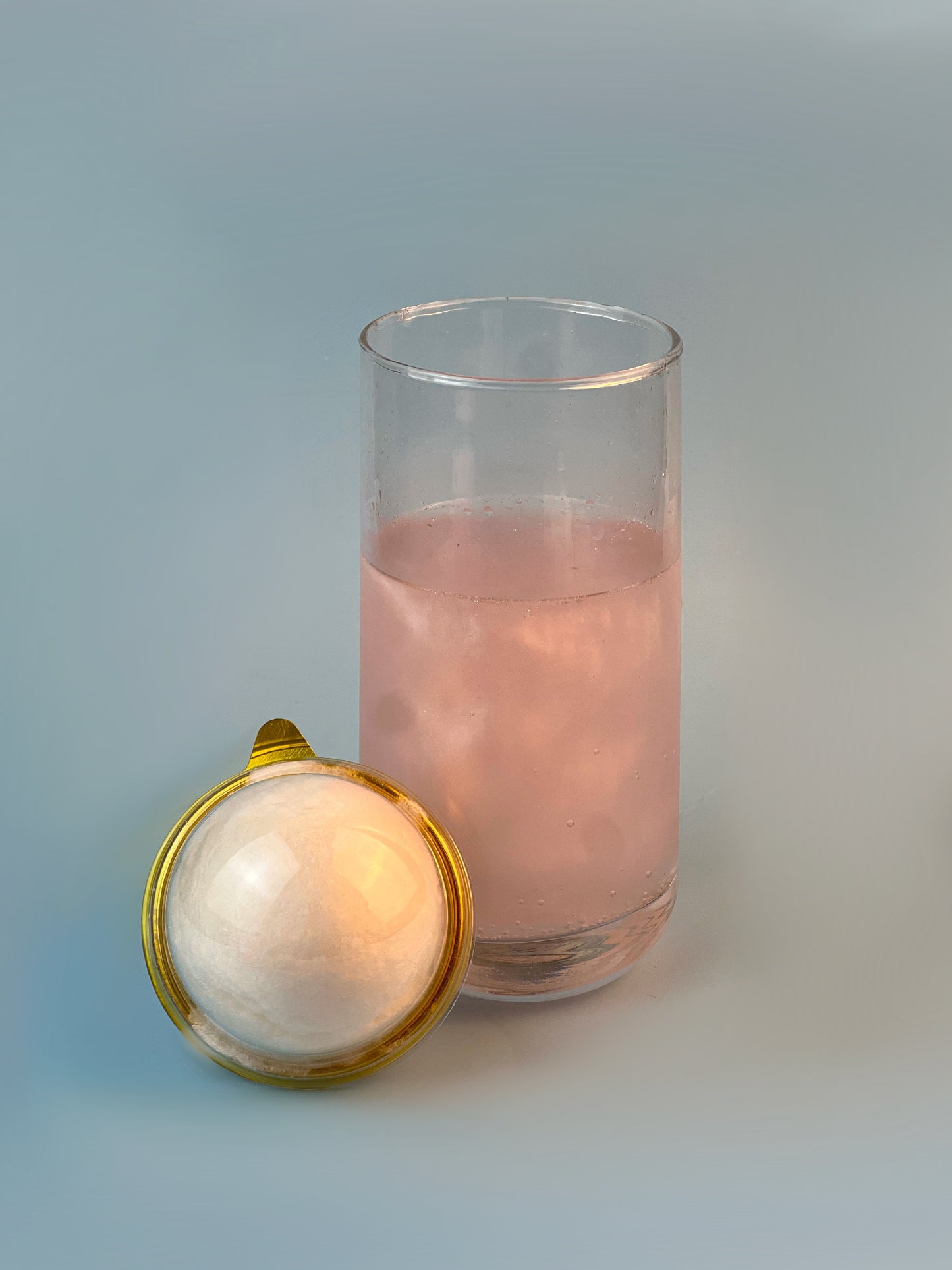 Light Pink Cotton Candy Glitter Bomb