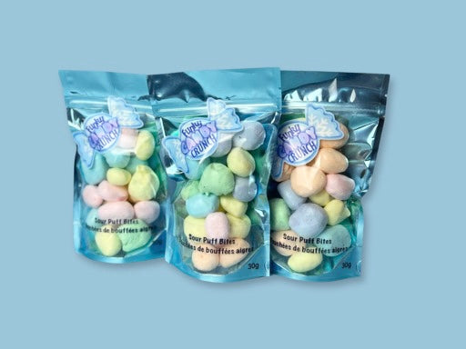 Freeze Dried Sour Puff Bites