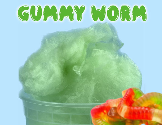 Gummy Worm GOURMET Cotton Candy