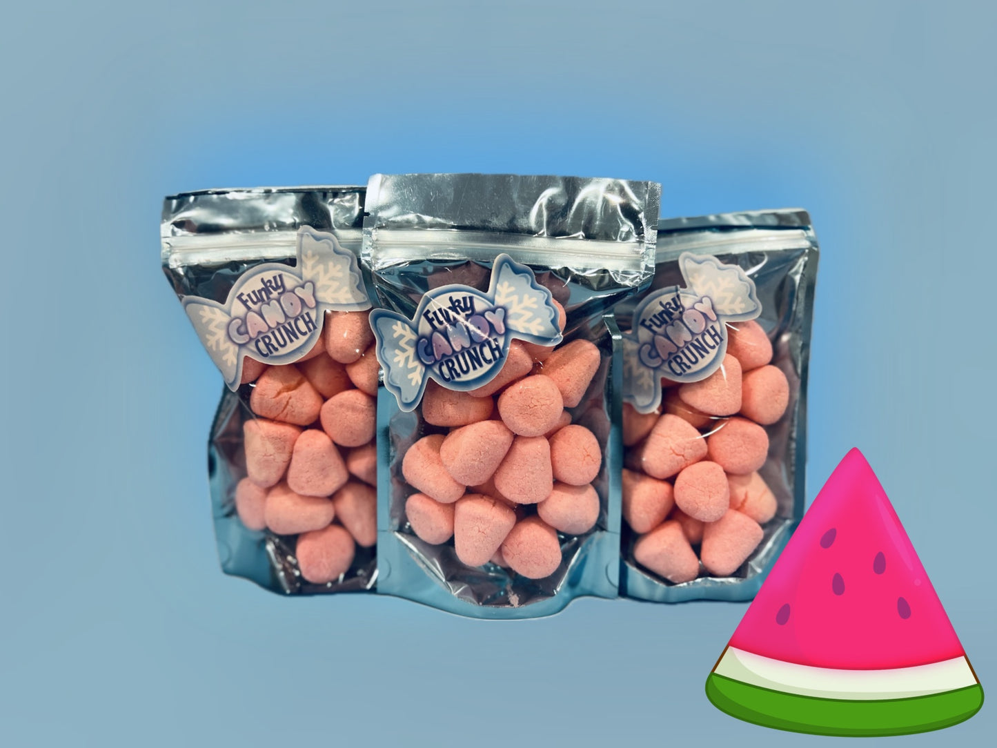 Freeze Dried Candy - Watermelon crunchmellows