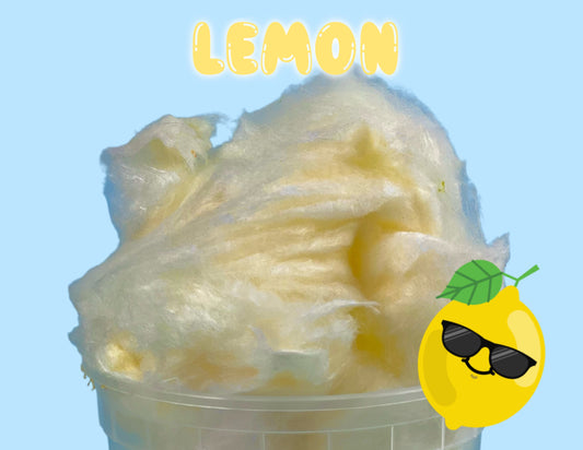 Lemon GOURMET Cotton Candy