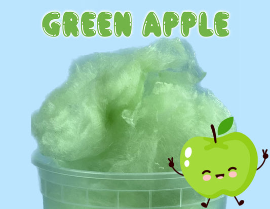 Green Apple GOURMET Cotton Candy