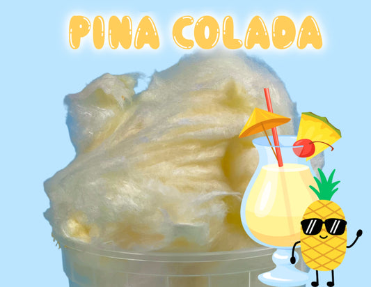 Pina Colada GOURMET Cotton Candy