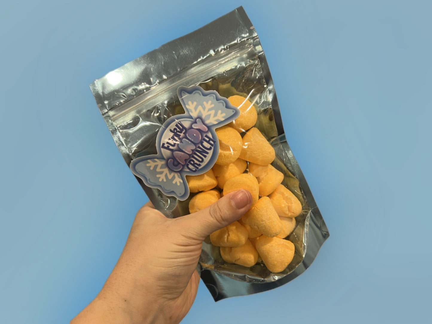 Freeze Dried Candy - Peach crunchmellows