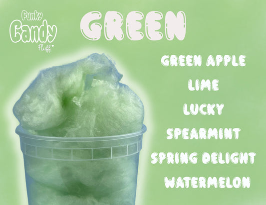 Green Cotton Candy