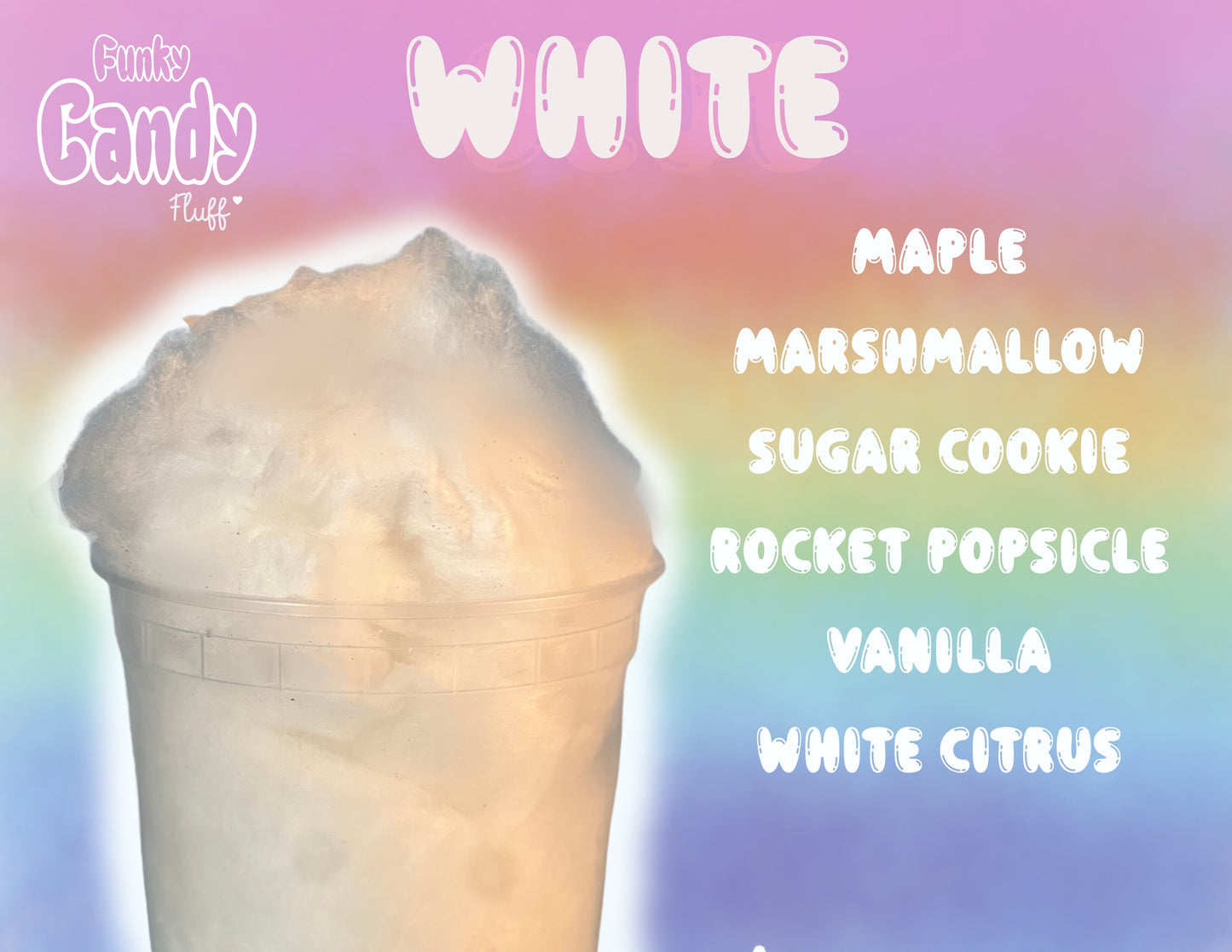 White Cotton Candy