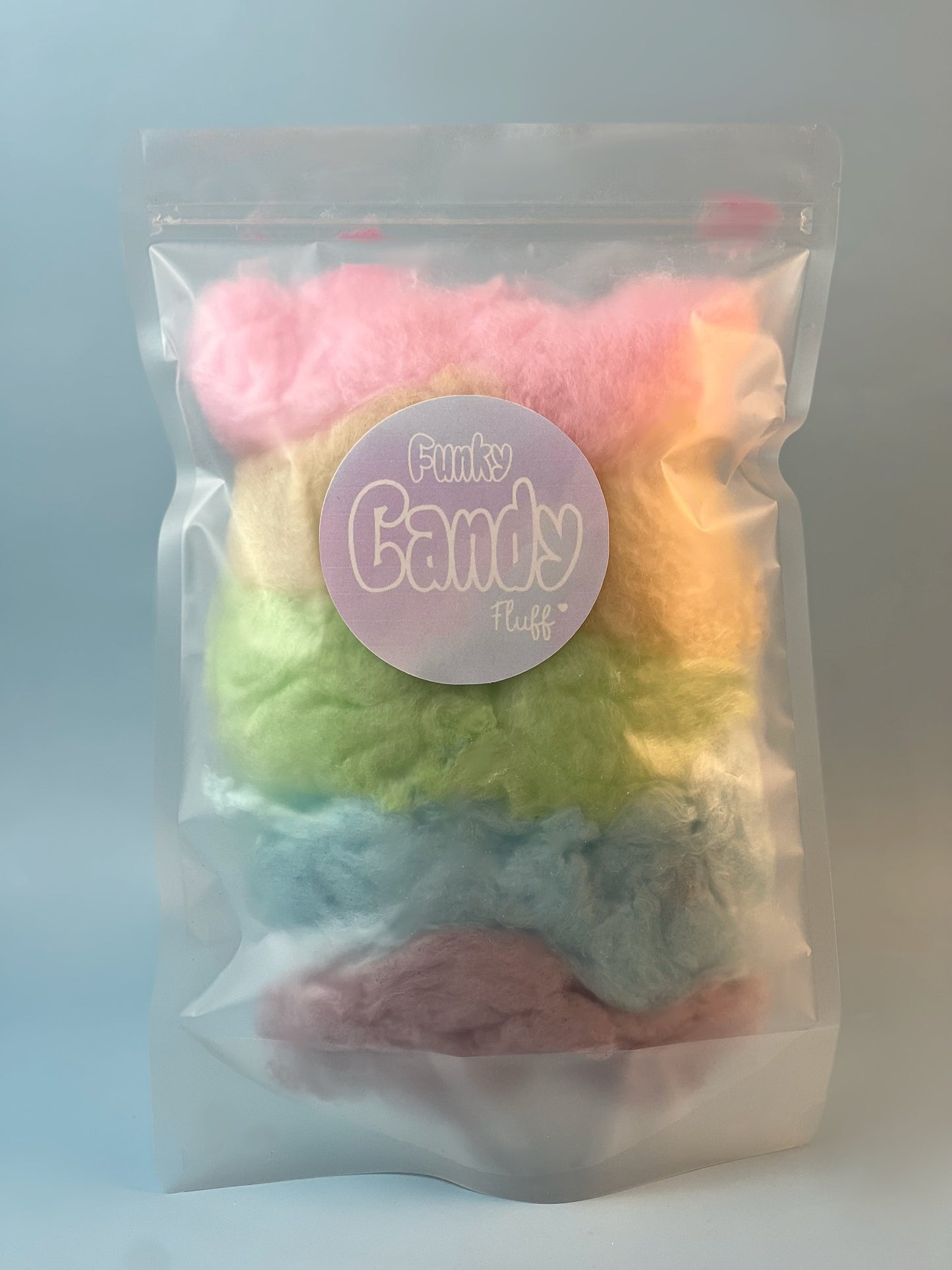 Rainbow Cotton Candy Bag - LG