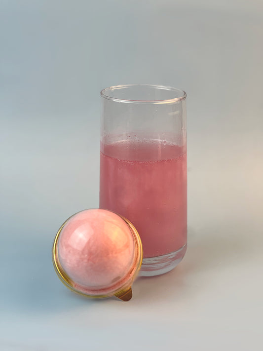 Pink Cotton Candy Glitter Bomb